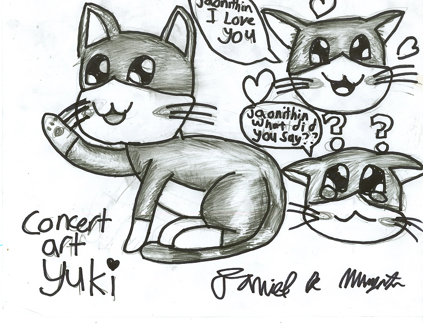 cute anime pets. Yuki the cute pet of Jaonithin for the anime.